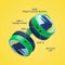 Mobilize Over Ear Kinder Koptelefoon | Max. 85 dB | Bluetooth 5.3 | Aux-Kabel | Dino Ontwerp | Groen
