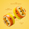 Mobilize Over Ear Kinder Koptelefoon | Max. 85 dB | Bluetooth 5.3 | Aux-Kabel | Tijger Ontwerp | Oranje