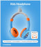 Mobilize Over Ear Kinder Koptelefoon | Max. 85 dB | Ideeal voor Kinderen tot 8 Jaar |Bluetooth 5.3 | Aux-Kabel | Haai Ontwerp | Blauw