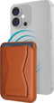 Mobilize Pasjeshouder - 2 Pasjes - MagSafe Compatible - - Bruin