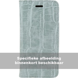 Mobilize Premium Gelly Book Case - Geschikt voor Samsung Galaxy S7 Edge - Alligator Mystic Blue