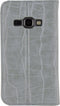 Mobilize Premium Gelly Book Case Samsung Galaxy J1 2016 Alligator Mystic Blue