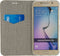 Mobilize Premium Gelly Bookcase Hoesje - Geschikt voor Samsung Galaxy S6 - Gsm case - Alligator Peanut Brown