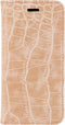 Mobilize Premium Gelly Telefoonhoesje geschikt voor Samsung Galaxy J5 (2015) Hoesje Bookcase - Coral Pink Alligator
