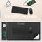 Mobilize PU Leather Desk Mat with Magnetic Wireless Charger 15W Black