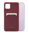 Mobilize Rubber Gelly Card Telefoonhoesje geschikt voor Apple iPhone 11 Hoesje Flexibel TPU Backcover met Pasjeshouder - Bordeaux