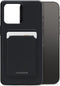 Mobilize Rubber Gelly Card Telefoonhoesje geschikt voor Apple iPhone 14 Pro Max Hoesje Flexibel TPU Backcover met Pasjeshouder - Matt Black