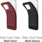 Mobilize Rubber Gelly Card Telefoonhoesje geschikt voor Apple iPhone 13 Pro Max Hoesje Flexibel TPU Backcover met Pasjeshouder - Bordeaux