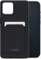 Mobilize Rubber Gelly Card Telefoonhoesje geschikt voor Apple iPhone 15 Plus Hoesje Flexibel TPU Backcover met Pasjeshouder - Matt Black