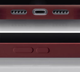 Mobilize Rubber Gelly Card Telefoonhoesje geschikt voor Samsung Galaxy A25 Hoesje Flexibel TPU Backcover met Pasjeshouder - Bordeaux