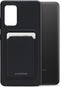 Mobilize Rubber Gelly Card Telefoonhoesje geschikt voor Samsung Galaxy A32 4G Hoesje Flexibel TPU Backcover met Pasjeshouder - Matt Black