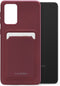 Mobilize Rubber Gelly Card Telefoonhoesje geschikt voor Samsung Galaxy A33 Hoesje Flexibel TPU Backcover met Pasjeshouder - Bordeaux