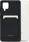 Mobilize Rubber Gelly Card - Telefoonhoesje geschikt voor Samsung Galaxy A12/A13 Hoesje Flexibel TPU Backcover + Kaarthouder - Zwart