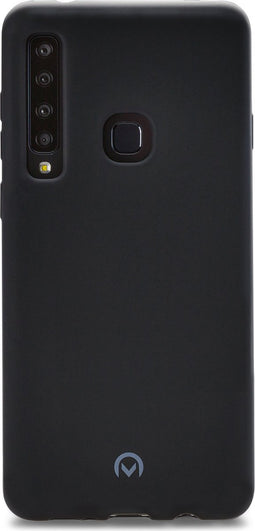 Mobilize Rubber Gelly Telefoonhoesje geschikt voor Samsung Galaxy A9 (2018) Hoesje Flexibel TPU Backcover - Matt Black
