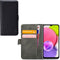 Mobilize - Samsung Galaxy A03s Hoesje - Classic Gelly Wallet Book Case Zwart