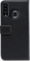 Mobilize - Samsung Galaxy A20s Hoesje - Elite Gelly Wallet Book Case Zwart