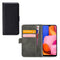 Mobilize - Samsung Galaxy A20s Hoesje - Elite Gelly Wallet Book Case Zwart