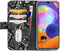 Mobilize - Samsung Galaxy A31 Hoesje - Uitneembare Gelly Wallet Case Slangen Zwart