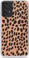 Mobilize - Samsung Galaxy A33 5G Hoesje - Uitneembare Gelly Wallet Case met Pasjeshouder Luipaard Donker Groen