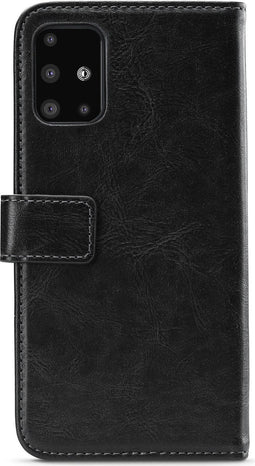 Mobilize - Samsung Galaxy A51 Hoesje - Elite Gelly Wallet Book Case Zwart