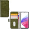 Mobilize - Samsung Galaxy A53 Hoesje - Elite Gelly Wallet Book Case Groen