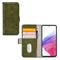 Mobilize - Samsung Galaxy A53 Hoesje - Elite Gelly Wallet Book Case Groen