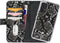 Mobilize - Samsung Galaxy A53 Hoesje - Uitneembare Gelly Wallet Case met Pasjeshouder Slangen Zwart