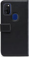 Mobilize - Samsung Galaxy M21 Hoesje - Elite Gelly Wallet Book Case Zwart