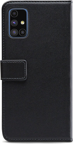 Mobilize - Samsung Galaxy M51 Hoesje - Elite Gelly Wallet Book Case Zwart