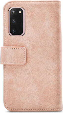 Mobilize - Samsung Galaxy S20 Hoesje - Elite Gelly Wallet Book Case Licht Roze