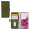 Mobilize - Samsung Galaxy S20 Hoesje - Elite Gelly Wallet Book Case Groen