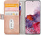 Mobilize - Samsung Galaxy S20 Hoesje - Elite Gelly Wallet Book Case Licht Roze