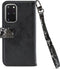 Mobilize - Samsung Galaxy S20 Plus Hoesje - Uitneembare Gelly Wallet Case Slangen Zwart