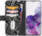 Mobilize - Samsung Galaxy S20 Plus Hoesje - Uitneembare Gelly Wallet Case Slangen Zwart