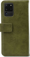 Mobilize - Samsung Galaxy S20 Ultra Hoesje - Elite Gelly Wallet Book Case Groen