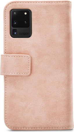 Mobilize - Samsung Galaxy S20 Ultra Hoesje - Elite Gelly Wallet Book Case Licht Roze