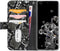 Mobilize - Samsung Galaxy S20 Ultra Hoesje - Uitneembare Gelly Wallet Case Slangen Zwart