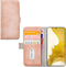 Mobilize - Samsung Galaxy S22 Hoesje - Elite Gelly Wallet Book Case Licht Roze