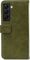 Mobilize - Samsung Galaxy S22 Plus Hoesje - Elite Gelly Wallet Book Case Groen