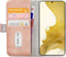 Mobilize - Samsung Galaxy S22 Plus Hoesje - Elite Gelly Wallet Book Case Licht Roze