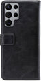 Mobilize - Samsung Galaxy S22 Ultra Hoesje - Elite Gelly Wallet Book Case Zwart
