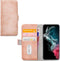 Mobilize - Samsung Galaxy S22 Ultra Hoesje - Elite Gelly Wallet Book Case Licht Roze