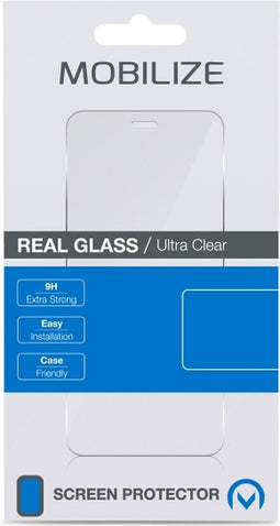 Mobilize Screenprotector geschikt voor Apple iPhone 14 Pro Glazen | Mobilize Screenprotector - Case Friendly