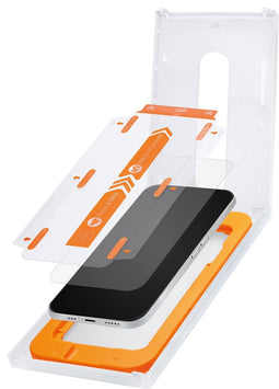 Mobilize Screenprotector geschikt voor Apple iPhone 15 Pro Max Glazen | Mobilize Screenprotector - Case Friendly + Installatie Frame