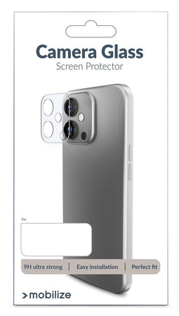 Mobilize Screenprotector geschikt voor Apple iPhone 16 Pro Glazen | Mobilize Camera Lens Protector - Case Friendly