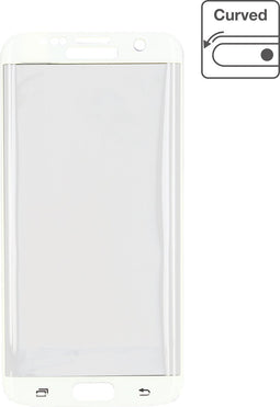 Mobilize Screenprotector geschikt voor Samsung Galaxy S7 Glazen | Mobilize Edge-To-Edge Screenprotector - Wit
