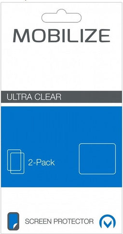 Mobilize Screenprotector voor HTC Windows Phone 8S - Clear / Duo Pack