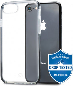 Mobilize Shatterproof Backcover Hoesje - Geschikt voor Apple iPhone SE (2020) - Gsm case - Zwart