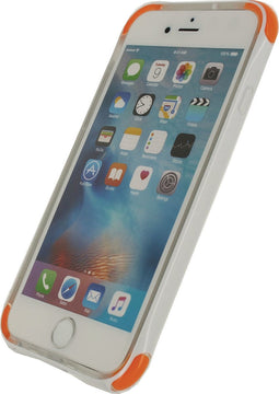 Mobilize Shockproof Backcover Hoesje - Geschikt voor Apple iPhone 6/6s - Gsm case - Wit