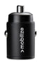 Mobilize Single USB-C Autolader Power Delivery 30W - Zwart